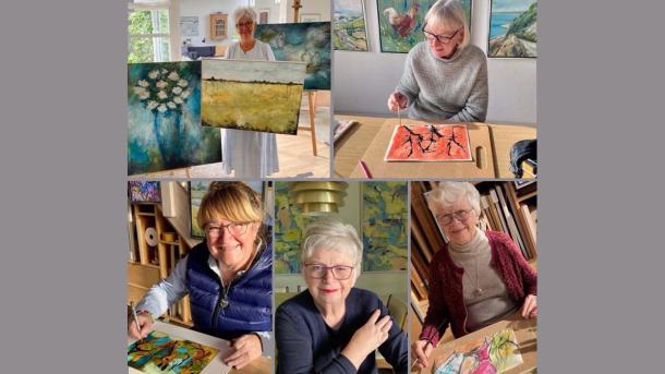 Besøg de 4 Kunstnere ved Åbne Døre arrangementet i Middelfart