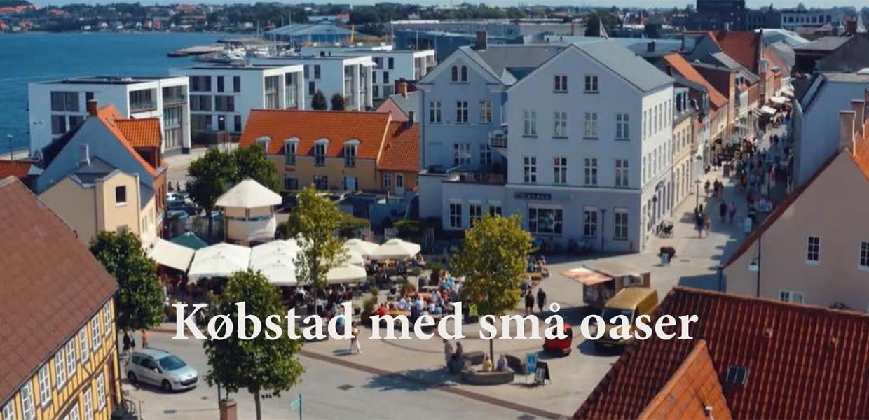 Middelfart en Købsstad med små oaser