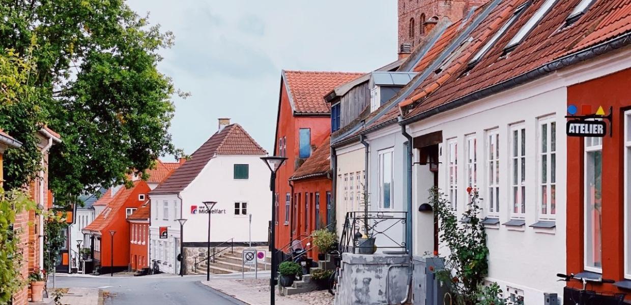 Den gamle bydel i Middelfart 