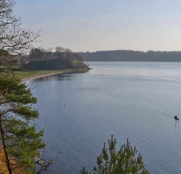 Udsigt fra Gals Klint ud over Lillebælt