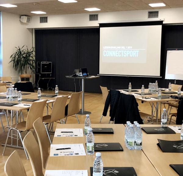 Hold dit møde i Middelfart Sparekasse Hallerne