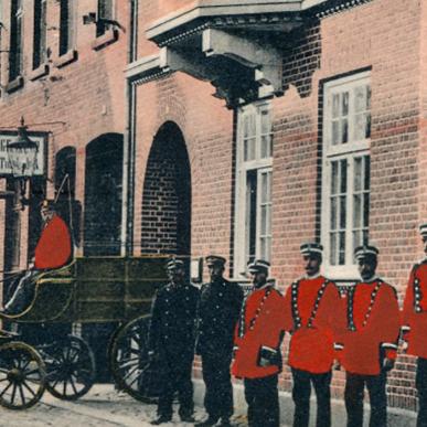 Postkort fra Algade - Middelfart Museum