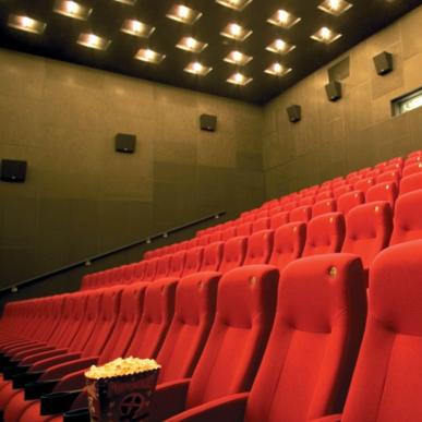 Biografsæder i Panorama biografen i Middelfart