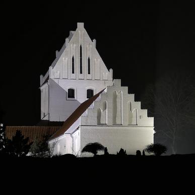 Smuk er kirken i Nørre Aaby