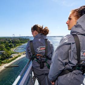 På Bridgewalking tur - Middelfart