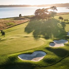 Den smukke golfbane i Middelfart