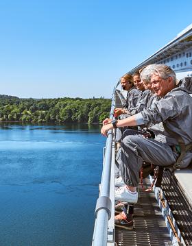 Ro til at nyde udsigten fra den Gamle Lillebæltsbro