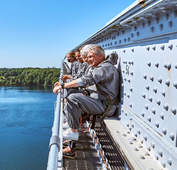 Ro til at nyde udsigten fra den Gamle Lillebæltsbro